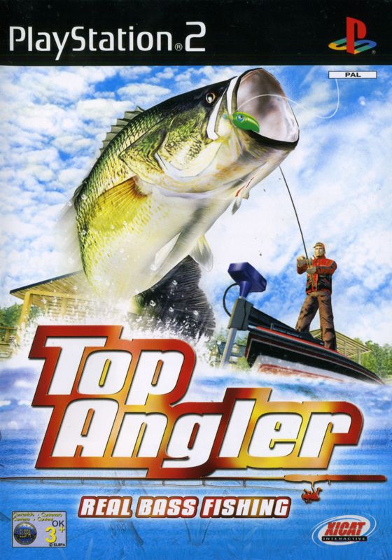 Top Angler box art for Playstation 2